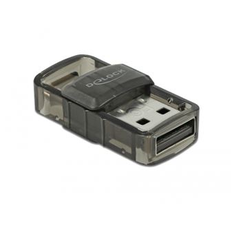 Cartão de Rede DeLOCK USB 2.0 Bluetooth 4.0 Adapter 2 in 1 USB Type-C™ or Type-A | Transparente - 1