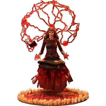 Figura Hot Toys MMS653 - Marvel Comics - Doctor Strange In The Multiverser Of Madness - The Scarlet Witch Deluxe Version - 1