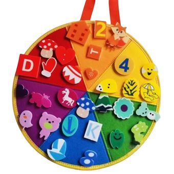 Busy Board Montessori CO-Phénix | Disco multicolorido - 1