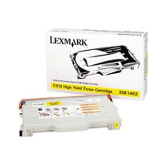 Lexmark C510 Yellow High Yield Toner Cartridge - 1