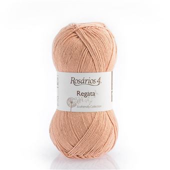 Fio de Tricot Rosários 4 Regata | 100G | Salmão - 1