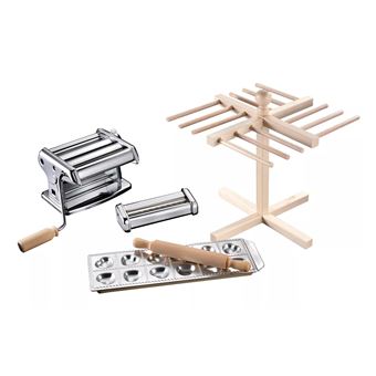 Máquina de Fazer Massa Manual Imperia La Tua Pasta | Aço inoxidável - 1