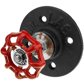 Cabide de Parede em Aço PrimeMatik | 1 Gancho de Torneira | Cabide e Toalheiro Industrial - 1