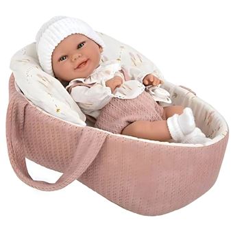 Boneca Elegance com Alcofa - Rosa - 1