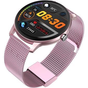 Smartwatch CHRONUS | 1,3” | Bluetooth | +100 Modos de Desporto | À Prova de Água IP67 | Monitor de Atividade | Rosa - 1