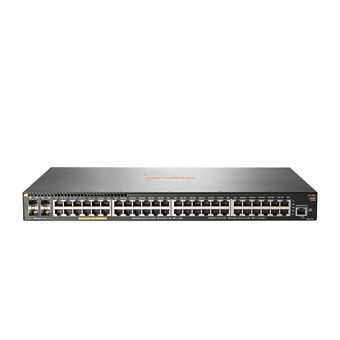 Switch de Rede HPE Aruba Networking Aruba 2930F 48G PoE+ 4SFP+ | Cinzento - 1