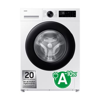 Máquina de Lavar Roupa Samsung WW90DG5G34AE | 9 Kg | 1400 RPM | A | Branco - 1