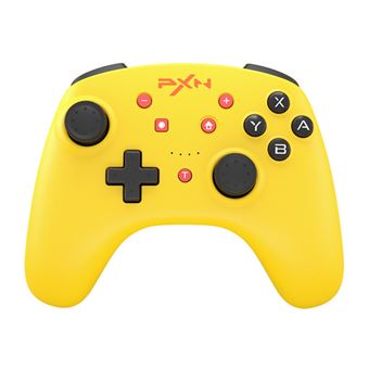 Gamepad Wireless PXN-9607PRO para Nintendo Switch | Bluetooth | USB - Amarelo - 1