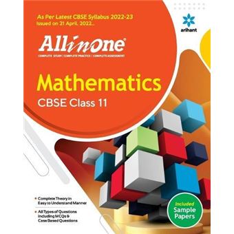Cbse All In One Mathematics Class 11 202223 As Per Latest Cbse Syllabus Issued On 21 April 2022 - 1