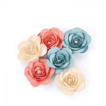 Cortante para Sizzix Big Shot Rosas Variadas 660834 - 1