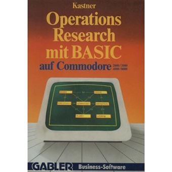 Operations Research Mit BASIC Auf Commodore 2000/3000, 4000/8000 - Paperback - 1984 - 1