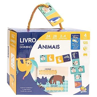 Todolivro Play - Livro Com Dominó - Animais - 1
