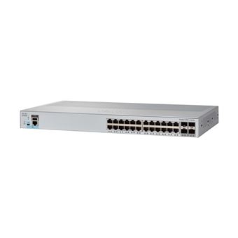 Switch de Rede Cisco Catalyst WS-C2960L-24TS-LL | Cinzento - 1