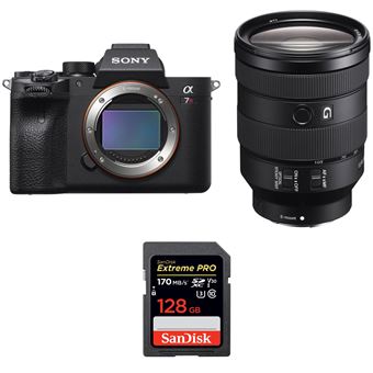 Máquina Fotográfica Sony ALPHA 7R IV + FE 24-105 mm F4 G OSS + SanDisk 128GB Extreme PRO UHS-I SDXC 170 MB/s + PDF 15 técnicas para melhorar as suas fotografias - 1