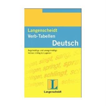 Langenscheidts Verb-Tabellen Deutsch - 1
