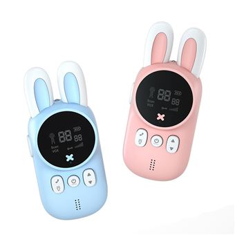 Walkie Talkie Infantil V-REEL - Azul + Rosa - 1