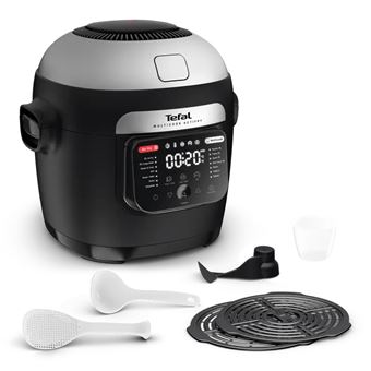Panela Elétrica Multiúsos Tefal Multicook Actifry MY741CF0 | Aço inoxidável - 1
