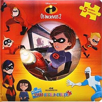 Os Incríveis 2. Meu Primeiro Livro Quebra-Cabeças - 1