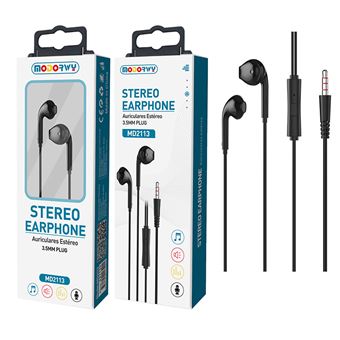 Auriculares com Fio MODORWY MD2113 - Preto - 1
