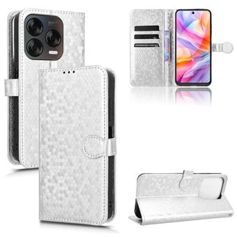 Capa FOXDOCK para ZTE Blade V70 Vita | Fecho Magnético | TPU Macio | Compartimentos para Cartões | Prata - 1