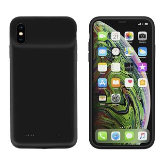 Capa Protetora USAMS para iPhone XS Max | Proteção 2 em 1 | Bateria 4000 mAh - Preto - 1