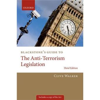 Blackstones Guide To The Antiterrorism L - 1