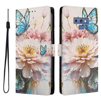 Capa FLOODKING para Samsung Galaxy Note 9 | Suporte | Porta-Cartões e Alça | Padrões Decorativos | Rosa - 1