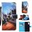 Capa Magunivers PU + TPU Impressão Padrão com Apoio Pequeno Gato e Tigre para Samsung Galaxy Note 10/Note 10 5G_0