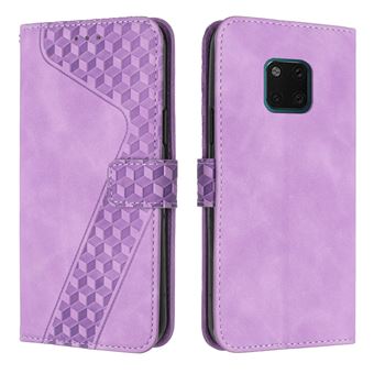 Capa FOXDOCK para Huawei Mate 20 Pro com Fecho Magnético | Resistente a Impactos e Quedas | Compartimentos para Cartões | Roxo - 1