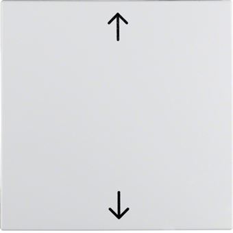 Hager 16201919 placa de parede e cobertura de interruptor Branco - 1