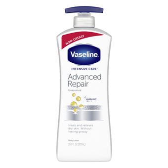 Creme para O Corpo Vaseline Intensive Care Advanced Repair Unscented Lotion - 1