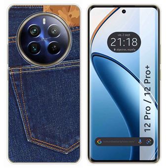 Capa de silicone TUMUNDOSMARTPHONE para Realme 12 Pro 5G / 12 Pro Plus 5G | desenhos Cowboy - 1