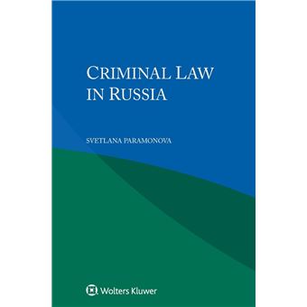 Criminal Law In Russia - 1