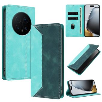 Capa FLOODKING para Honor Magic 8 Pro | Couro Premium Bicolor | Porta-Cartões | RFID | Suporte | Verde Escuro - 1