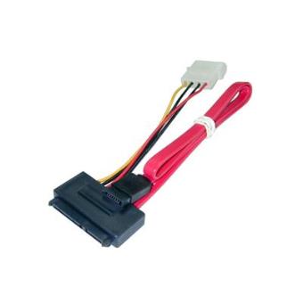 Lindy SATA Cable - Combined Data & Power - 1