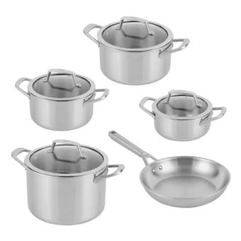 Conjunto de Panelas SharkNinja EverClad | Aço inoxidável - 1