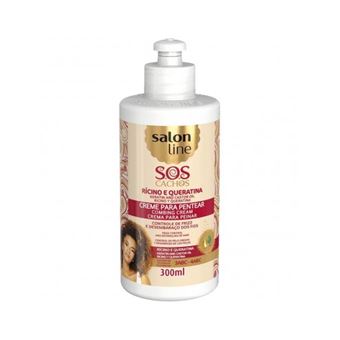 Creme para Pentear Salon Line S.O.S Cachos Rícino e Queratina | 300ml - 1