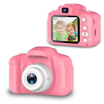 Máquina Fotográfica Infantil Compacta LKC X2 | 2'' | 13MP - Rosa - 1