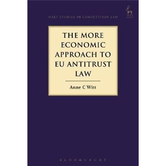 More Economic Approach To Eu Antitrust Law - 1