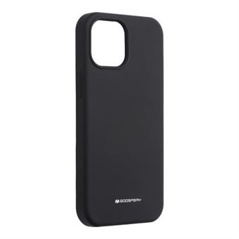 Capa Silicone Mercury Flexível para Iphone 13 Mini Preto - 1