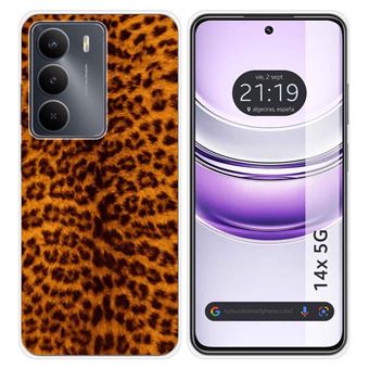 Capa de Silicone Tumundosmartphone para Realme 14x 5G | Design de animais e 03 desenhos - 1