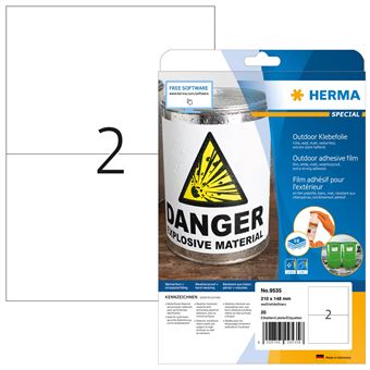 Etiqueta para Impressão HERMA 9535 | Branco - 1