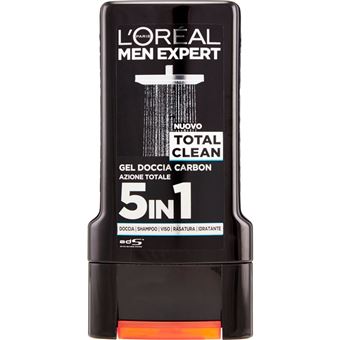 Gel de Banho LOréal Paris Men Expert Total Clean 5in1 - 1