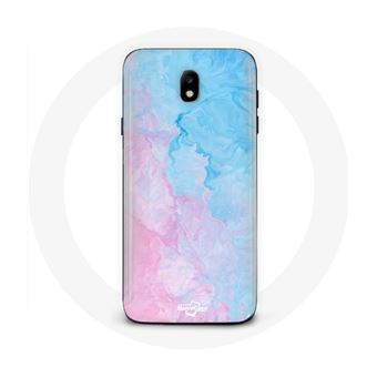 Capa Maniacase para Samsung Galaxy J3 2017 Fundo Azul Rosa - 1
