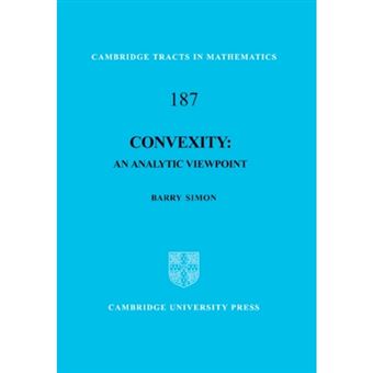 Convexity - An Analytic Viewpoint - Hardback - 2011 - 1
