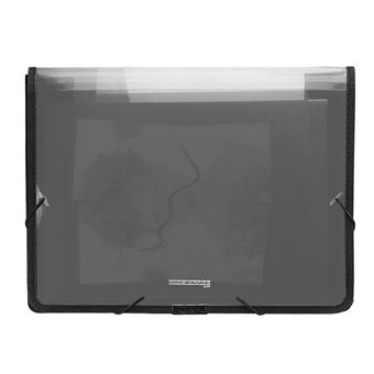 Capa com Elástico Pp Plus A4+ Fumado - 1