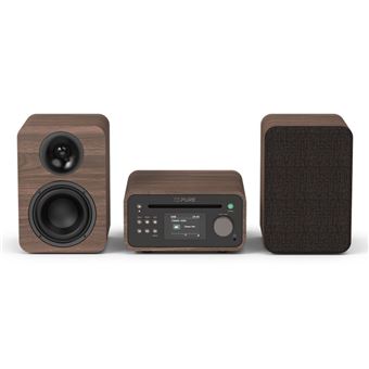 Micro Sistema de Áudio Pure Classic Stereo Mini | Castanho, Noz - 1