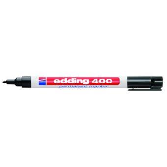 Edding 400 Permanent Marker Black - 1