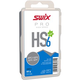 Cera para Esquis e Pranchas de Snowboard Swix HS6 Blue - 1