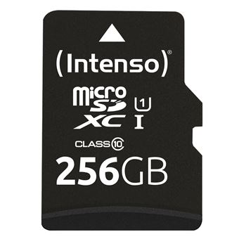 Cartão de Memória Intenso microSD 256GB UHS-I Perf CL10| Performance | Preto - 1